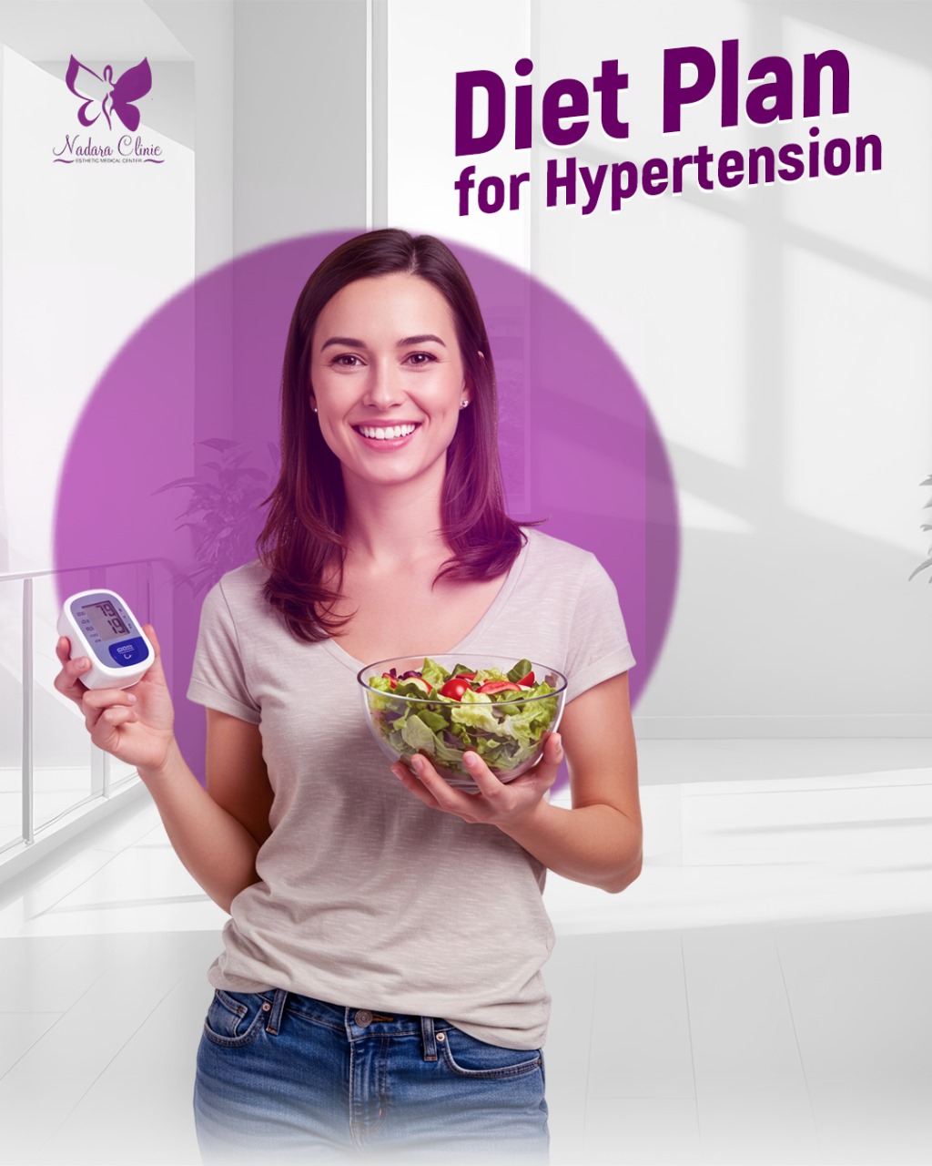 Diet for high blood pressure patients